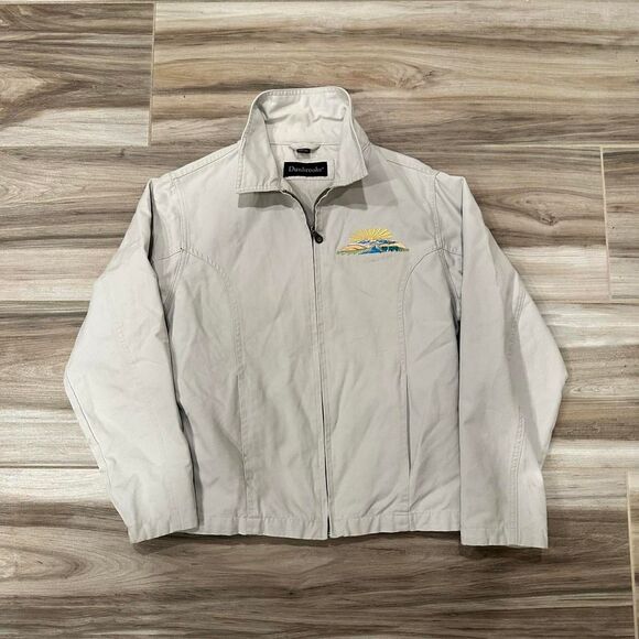 Dunbrooke Jackets & Blazers - Dunbrooke Women's Cream and Tan Jacket